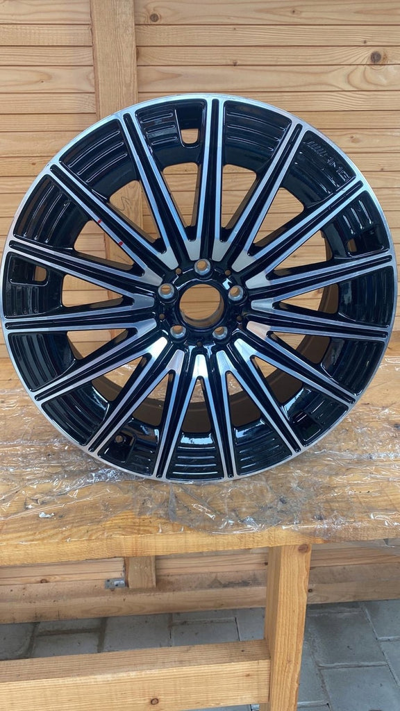 1x Alufelge 21 Zoll 9.5" 5x112 51ET A2144010800 Mercedes-Benz Amg Rim Wheel