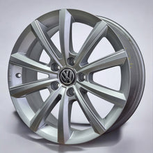 Load image into Gallery viewer, 1x Alufelge 17 Zoll 6.5&quot; 5x112 38ET Glanz Graphit 5NA071497A VW Tiguan Rim Wheel