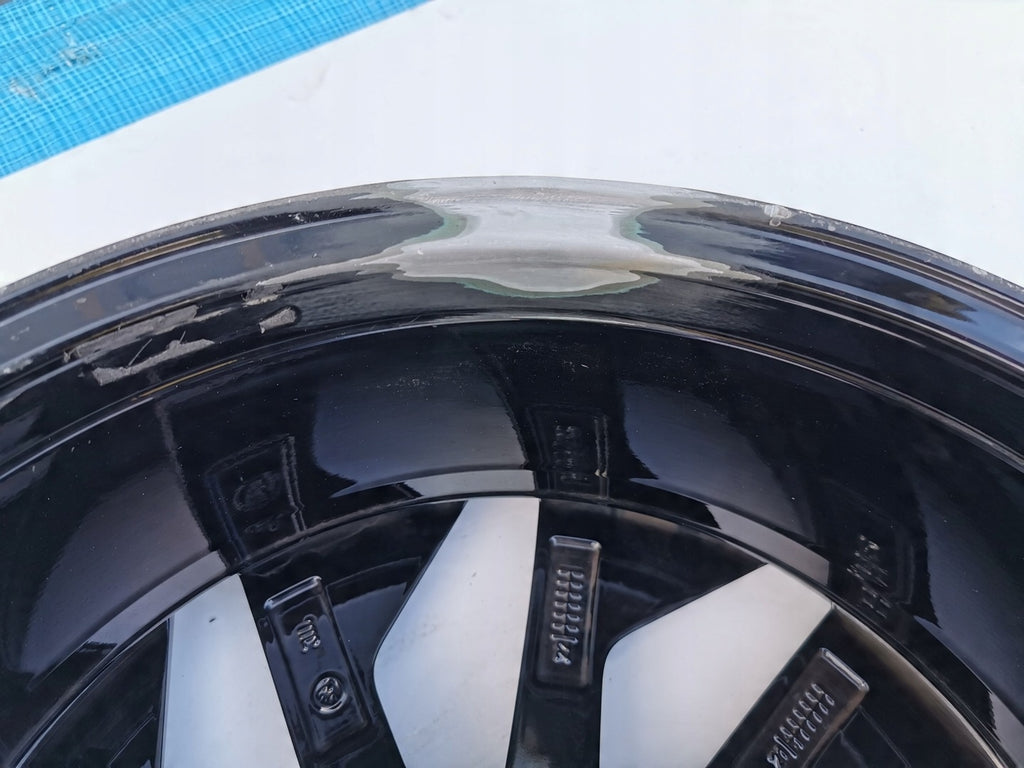 1x Alufelge 19 Zoll 7.0" 5x112 43ET Glanz Schwarz 565601025AJ Skoda Kodiaq