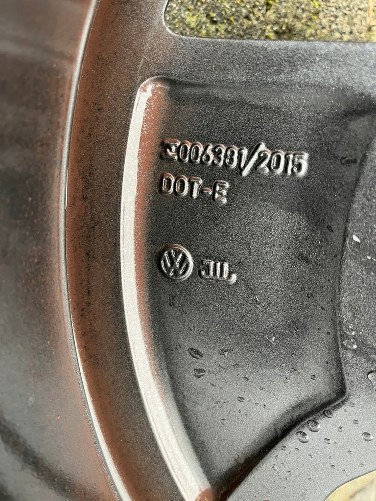 1x Alufelge 19 Zoll 8.0" 5x112 45ET Glanz Grau 11A601025M Mg Id.4 Rim Wheel FEL8464735311zg