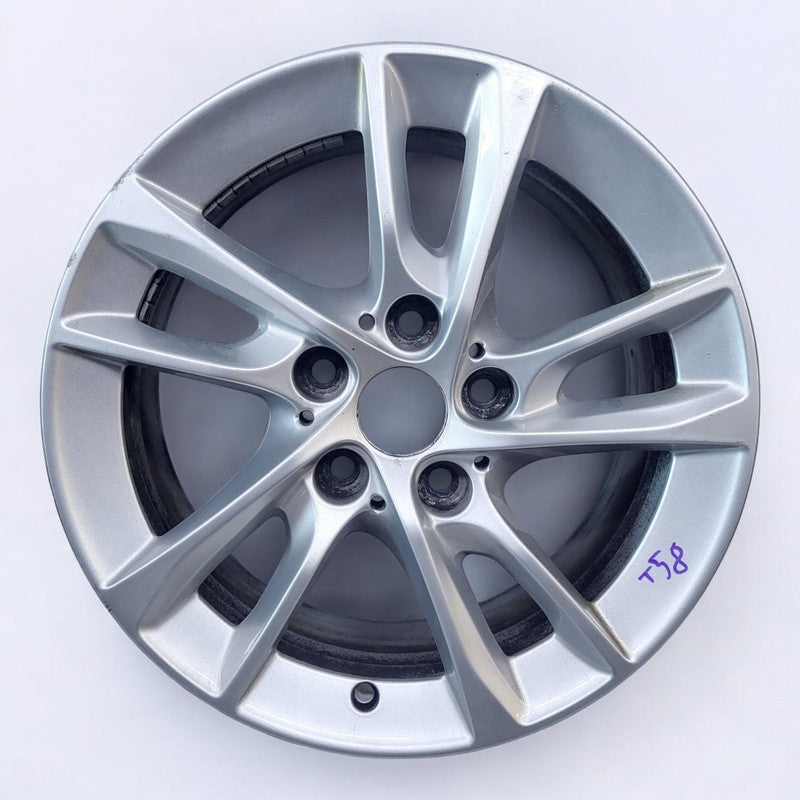 1x Alufelge 16 Zoll 7.0" 5x112 47ET Glanz Silber 6855083 BMW F44 F45 1 F40 F46