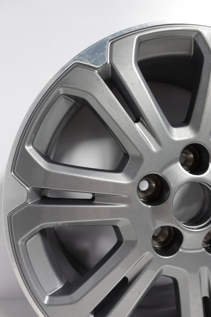 1x Alufelge 17 Zoll 6.0" 5x114.3 50ET Matt Schwarz 403003604R Renault Rim Wheel