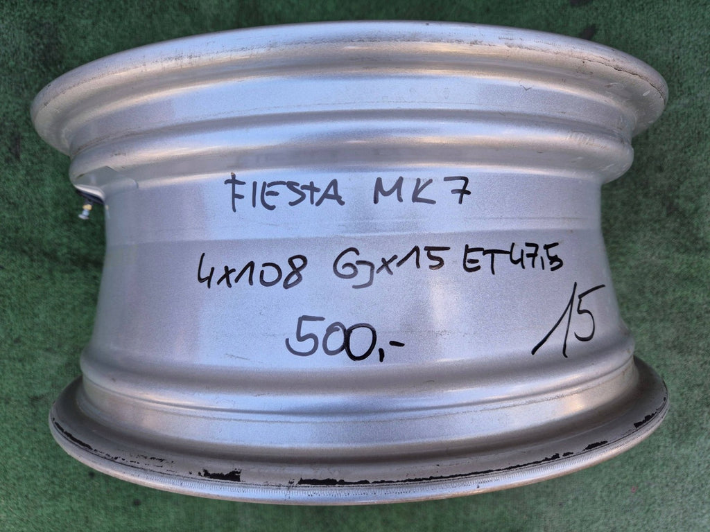 1x Alufelge 15 Zoll 4x108 E1BJ1007AA Ford Fiesta I Rim Wheel FEL6022733393dy
