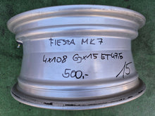 Laden Sie das Bild in den Galerie-Viewer, 1x Alufelge 15 Zoll 4x108 E1BJ1007AA Ford Fiesta I Rim Wheel FEL6022733393dy