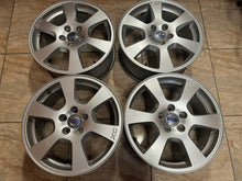 Load image into Gallery viewer, 4x Alufelge 17 Zoll 7.5" 5x108 55ET Glanz Silber 30671480 Volvo V60 I S60 Xc60 FEL2747671503xo