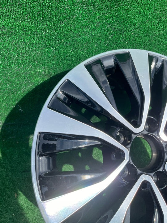 1x Alufelge 16 Zoll 6.5" 5x112 44ET Glanz Schwarz A1774010000 Mercedes-Benz FEL4121507130wd
