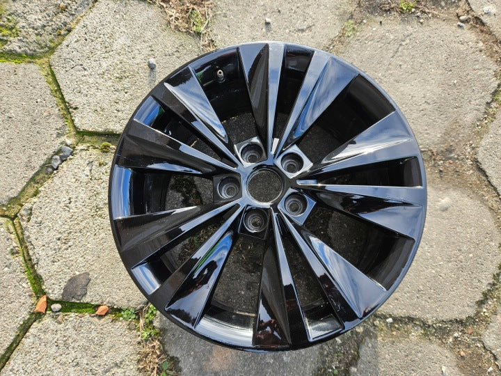1x Alufelge 17 Zoll 7.5" 5x112 49ET 3T0601025HD Skoda Superb Rim Wheel FEL1164482346xx