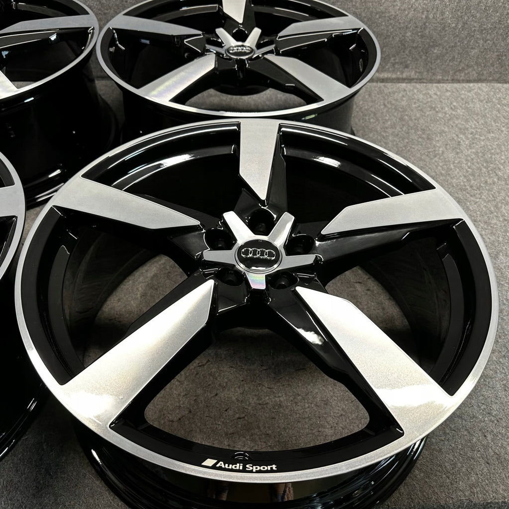 4x Alufelge 21 Zoll 8.5" 5x112 34ET Glanz Silber 80A601025AR Audi Q5 Rim Wheel FEL1305637792aw