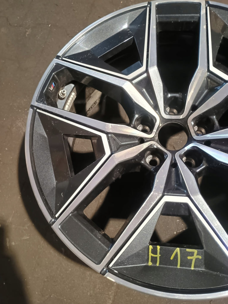1x Alufelge 19 Zoll 8.5" 5x112 29ET Glanz Schwarz 5A324E2 BMW 5 Rim Wheel FEL2501725778dy