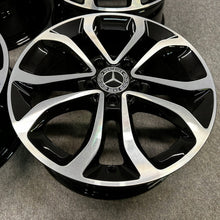 Load image into Gallery viewer, 4x Alufelge 17 Zoll 7.0" 5x112 38ET Glanz Schwarz A2054010200 Mercedes-Benz A205 FEL8568913503cg