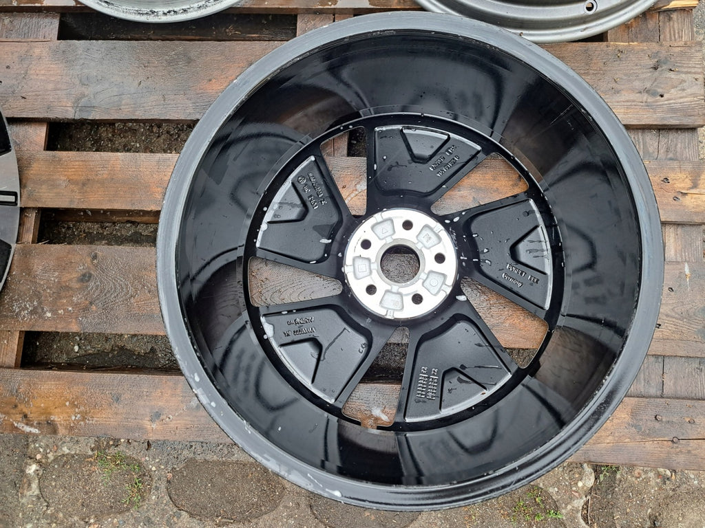 1x Alufelge 20 Zoll 8.0" 5x112 45ET Glanz Schwarz 11A601025G VW Id.4 Rim Wheel FEL3145063774sj