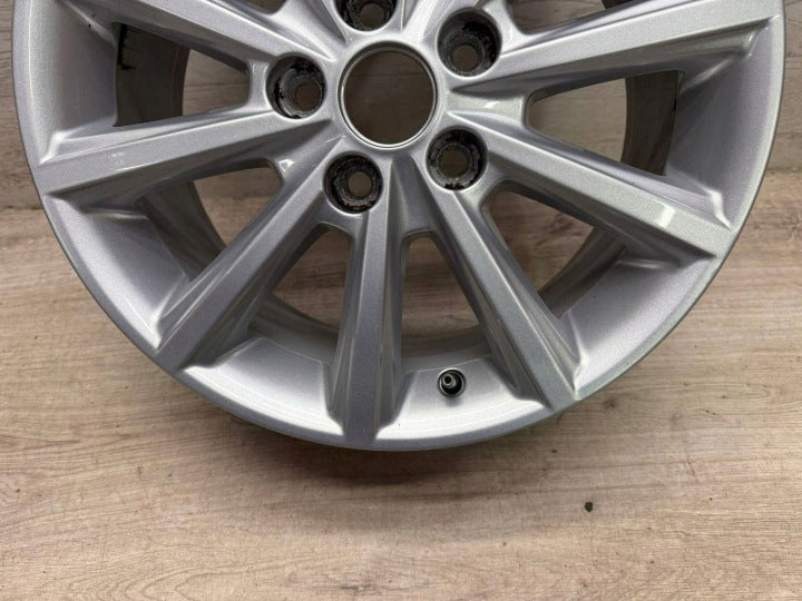 1x Alufelge 16 Zoll 7.0" 5x108 50ET Glanz Silber F1EC-B1B Ford Focus Rim Wheel FEL1797418610zx