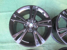 Load image into Gallery viewer, 4x Alufelge 17 Zoll 7.5" 5x112 52ET Glanz Schwarz 6866673 BMW X1 F48 Rim Wheel FEL3528319313xx