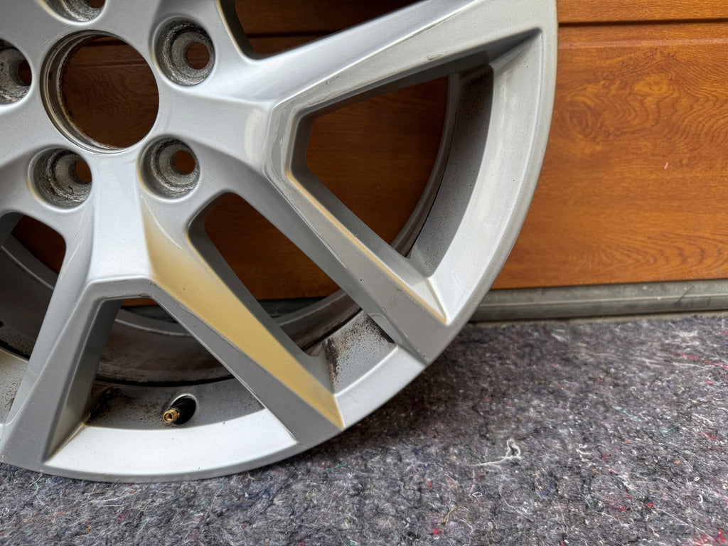 1x Alufelge 18 Zoll 7.5" 5x108 55ET Glanz Silber 31445568 Volvo Xc60 Ii