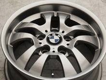Load image into Gallery viewer, 1x Alufelge 16 Zoll 7.0&quot; 5x120 34ET Glanz Silber 6765762 BMW E46 E91 E90
