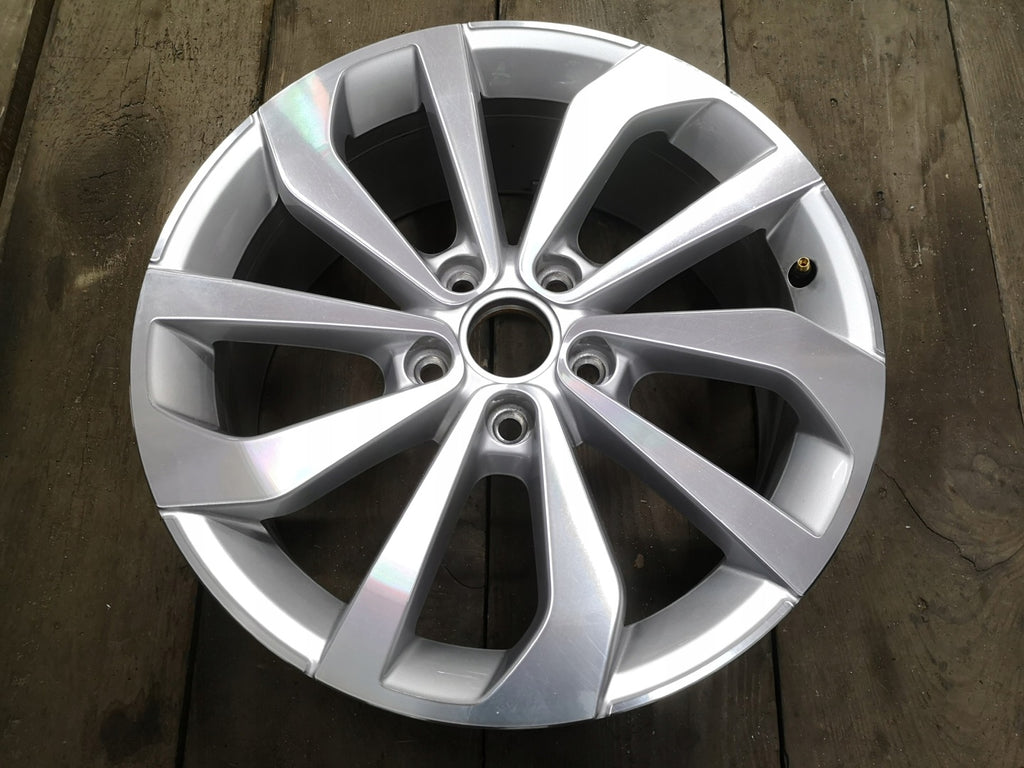 1x Alufelge 17 Zoll 7.0" 5x112 45ET Glanz Silber 2GA601025AC VW T-Roc Rim Wheel FEL3782728118lz