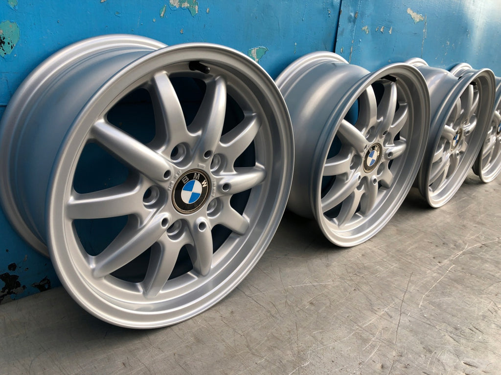 4x Alufelge 15 Zoll 7.0" 5x120 47ET Glanz Silber 1182608-7 BMW E36 E34 Rim Wheel FEL2662277664ts