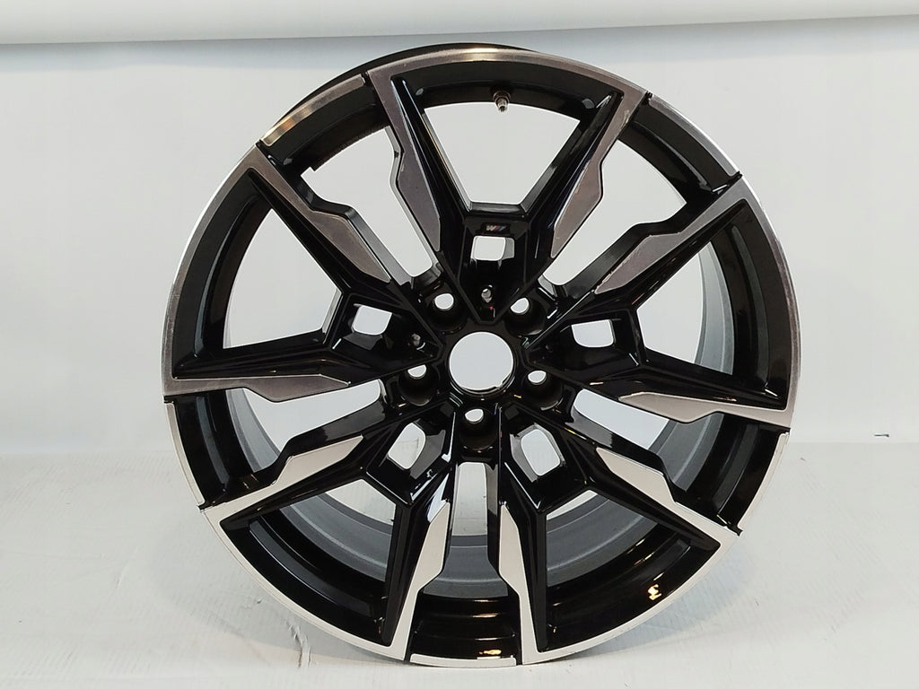 1x Alufelge 19 Zoll 8.5" 5x112 35ET Glanz Schwarz 8089227 BMW I4 G26 Rim Wheel FEL3555805064da