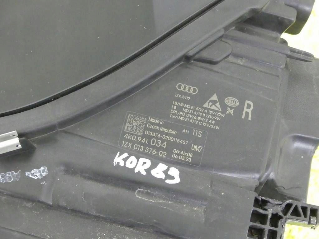 Frontscheinwerfer Audi A6 C8 4K0941034 LED Rechts Scheinwerfer Headlight