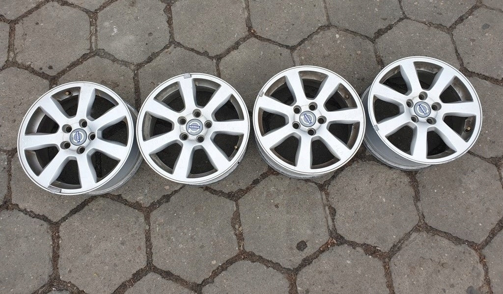 4x Alufelge 16 Zoll 3.5" 5x108 31200601 Volvo V70 Iii Rim Wheel FEL4952575431ej