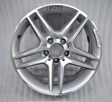 Load image into Gallery viewer, 1x Alufelge 17 Zoll 8.5" 5x112 58ET Glanz Silber A2044019702 Mercedes-Benz W204 FEL6112691900fw