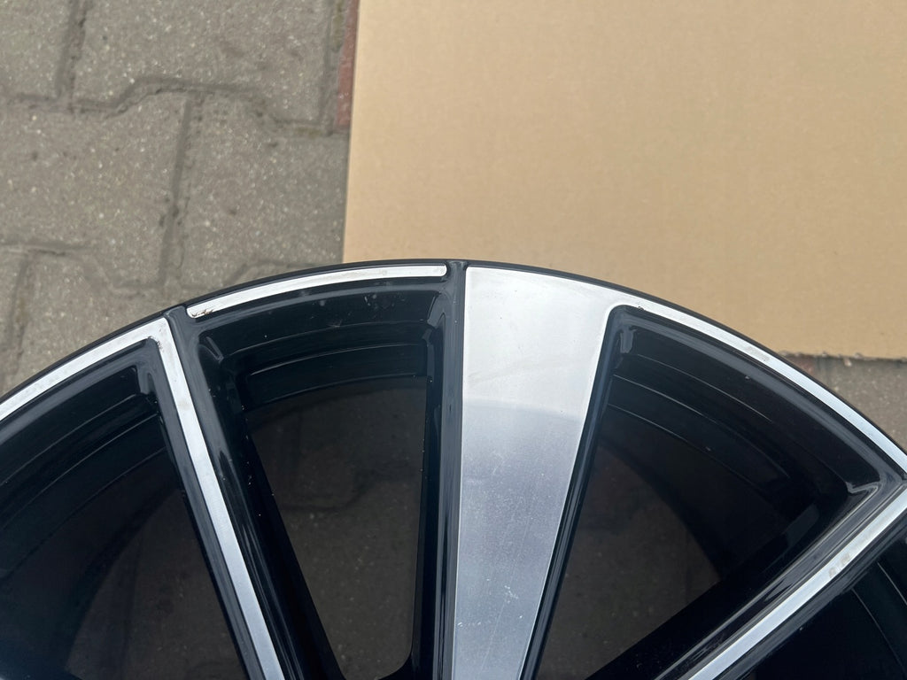 1x Alufelge 19 Zoll 9.0" 5x108 53ET Glanz Schwarz 32134523 Polestar Rim Wheel