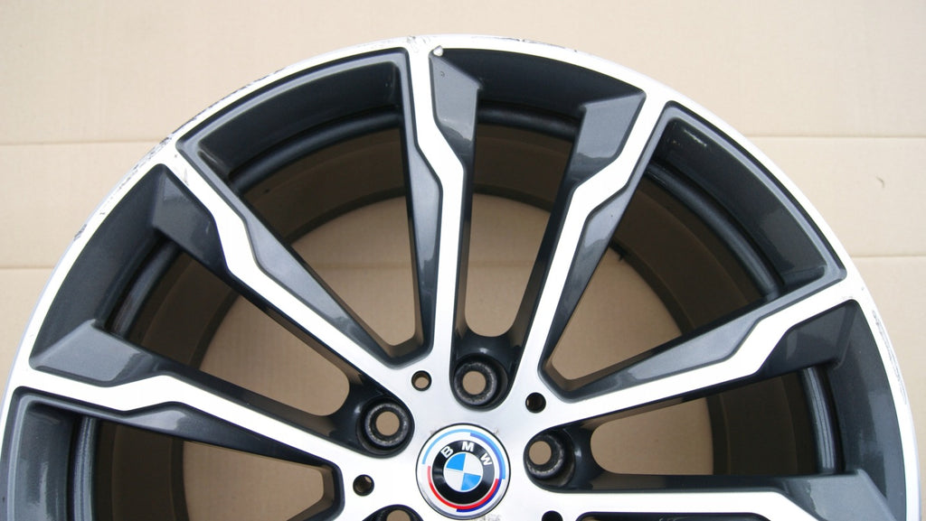 1x Alufelge 20 Zoll 9.0" 5x112 43ET Glanz Graphit 8010269 BMW G01 G02 Rim Wheel FEL9969111499mr