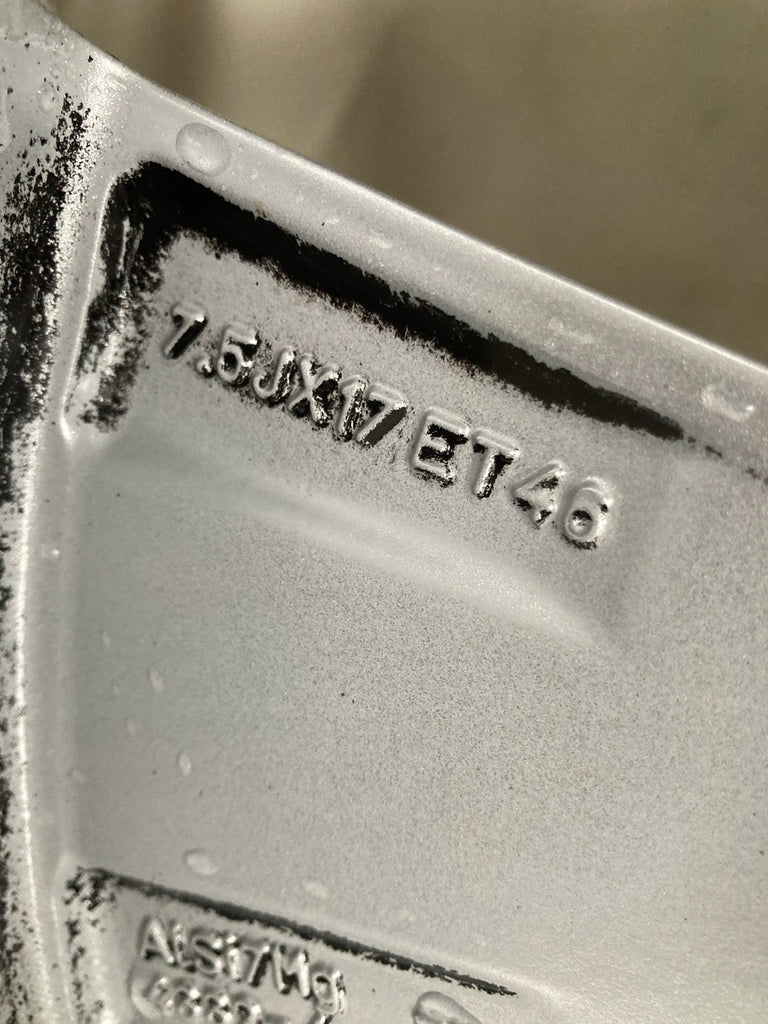 1x Alufelge 17 Zoll 7.5" 5x112 5FA601025C Seat Rim Wheel