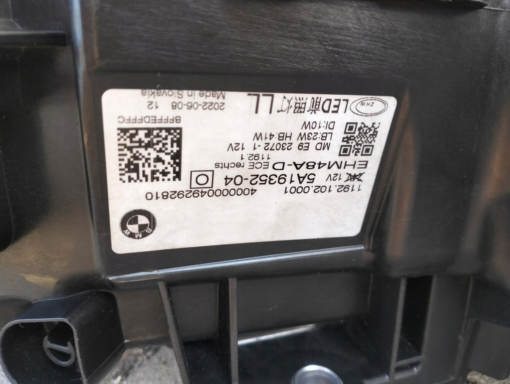 Frontscheinwerfer BMW 4 G22 G23 G26 5A19351-03 LED Ein Stück (Rechts oder Links) SCH7637849929pp