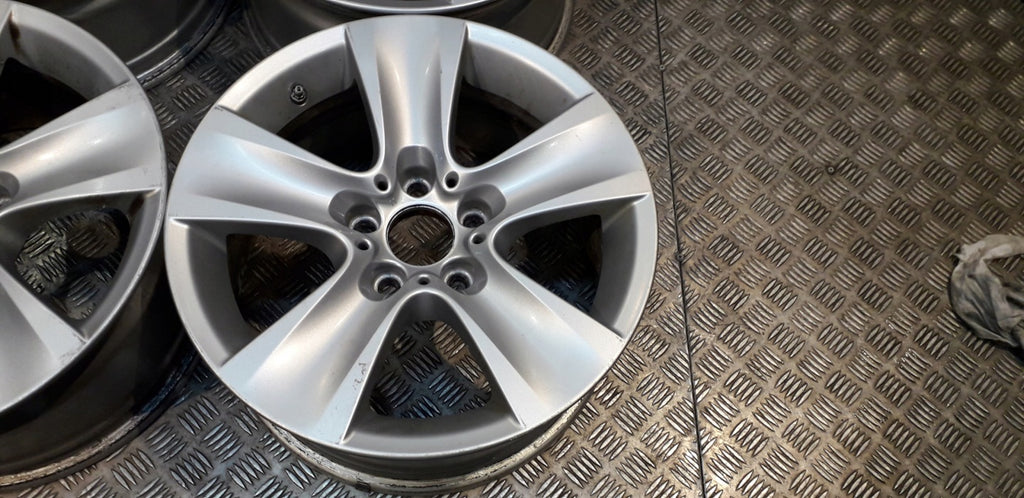 4x Alufelge 17 Zoll 8.0" 5x120 30ET Glanz Silber 6790172 BMW 5 F10 F12 Rim Wheel FEL8199482686rh