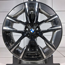 Laden Sie das Bild in den Galerie-Viewer, 1x Alufelge 20 Zoll 8.0" 5x112 29ET Glanz Schwarz 6895212 5A06C36 BMW G30 FEL9223649477ko