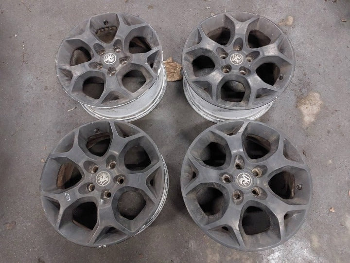 4x Alufelge 16 Zoll 6.5" 5x110 37ET Opel Astra H Zafira B Rim Wheel FEL1483683466ah