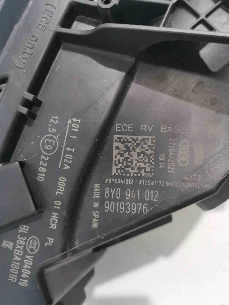 Frontscheinwerfer Audi A3 8Y0941012 Rechts Scheinwerfer Headlight