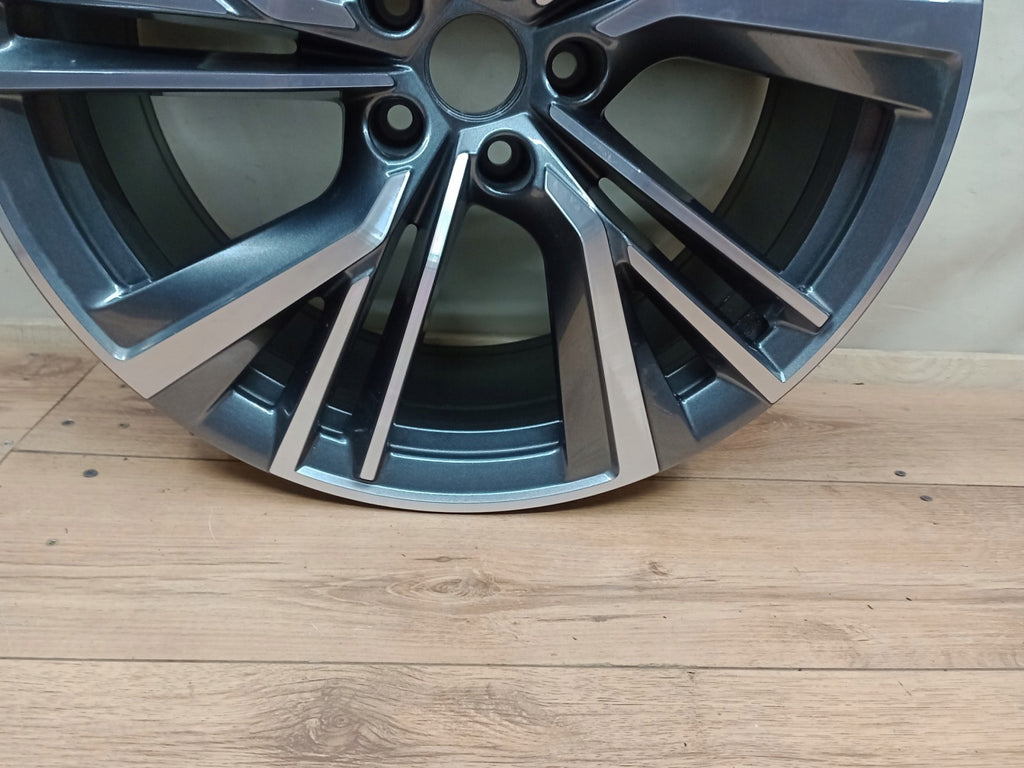1x Alufelge 20 Zoll 9.0" 5x112 42ET Glanz Schwarz 5LA601025 Skoda Enyaq FEL1795815949vr