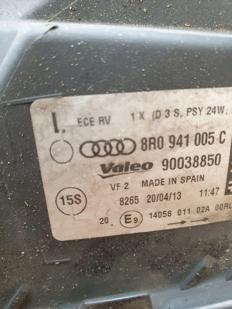 Frontscheinwerfer Audi Q5 8R0941005C Xenon Links Scheinwerfer Headlight