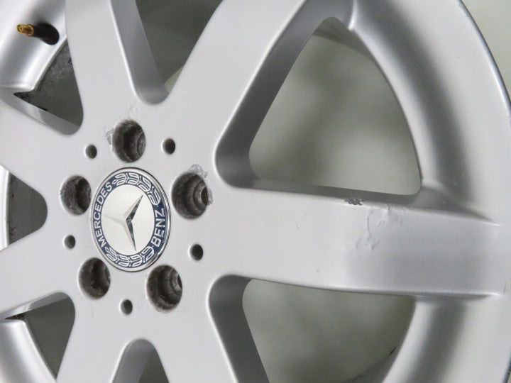 4x Alufelge 17 Zoll 7.5" 5x112 47 5ET Silber A2044015902 Mercedes-Benz W204 FEL7227578457cy