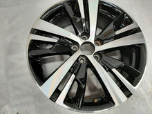 Load image into Gallery viewer, 1x Alufelge 18 Zoll 7.5" 5x108 49ET Glanz Schwarz 9809687377 Peugeot Ii FEL5283414217di