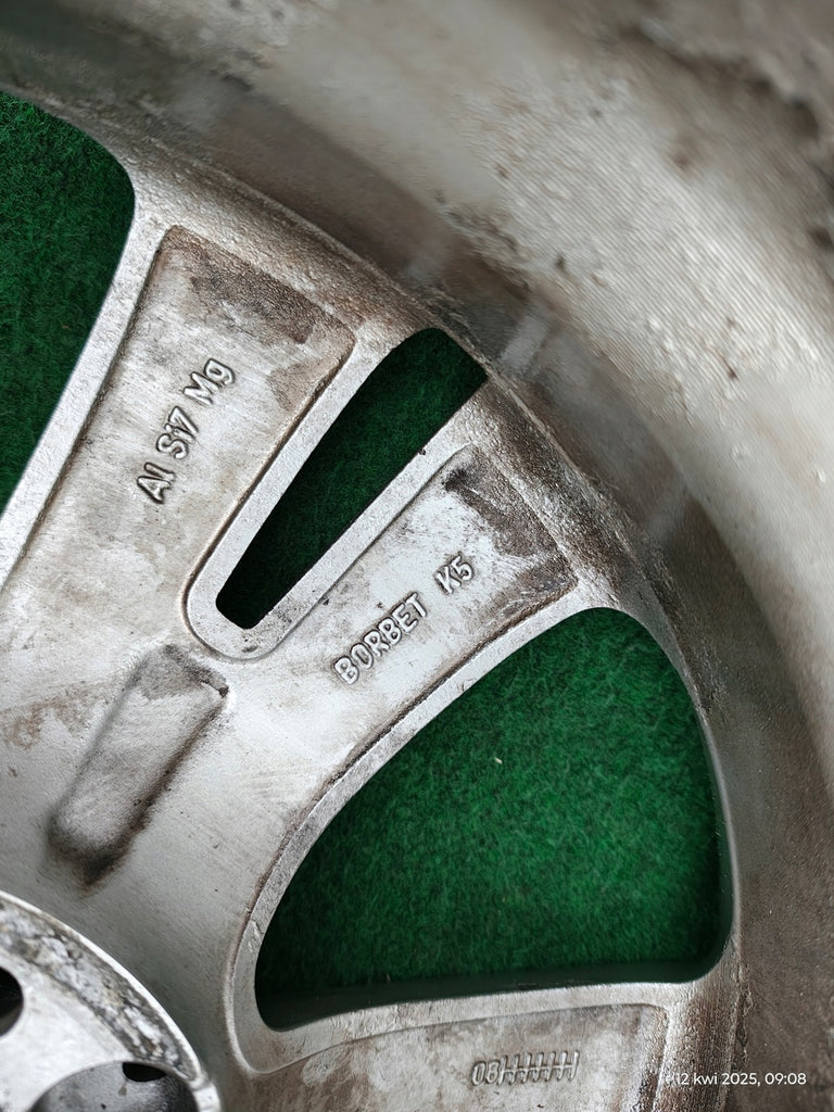 1x Alufelge 17 Zoll 7.5" 5x112 47ET A2044010402 Mercedes-Benz W204 Rim Wheel