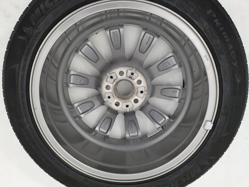 1x Alufelge 18 Zoll 8.0" 5x112 30ET Glanz Grau 6874440 BMW G31 G30 Rim Wheel FEL1352814506hh
