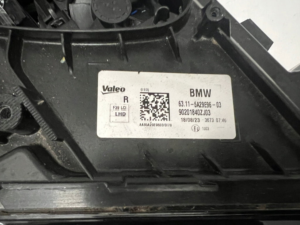 Frontscheinwerfer BMW X2 F39 5A29E96-03 Full LED Rechts Scheinwerfer Headlight SCH6530182081vt
