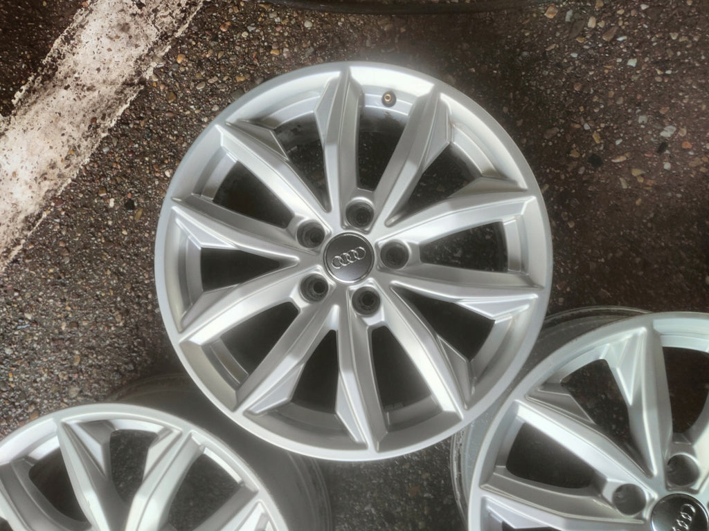 4x Alufelge 17 Zoll 7.0" 5x112 34ET Glanz Silber 80A601025J Audi Rim Wheel FEL3828184443rx