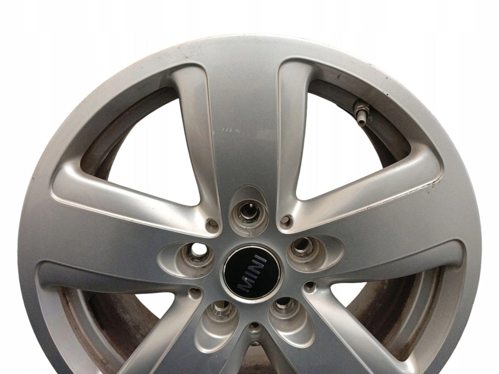 1x Alufelge 16 Zoll 7.0" 5x112 52ET Glanz Silber 6856043 Mini Clubman F54 FEL6763942359cp
