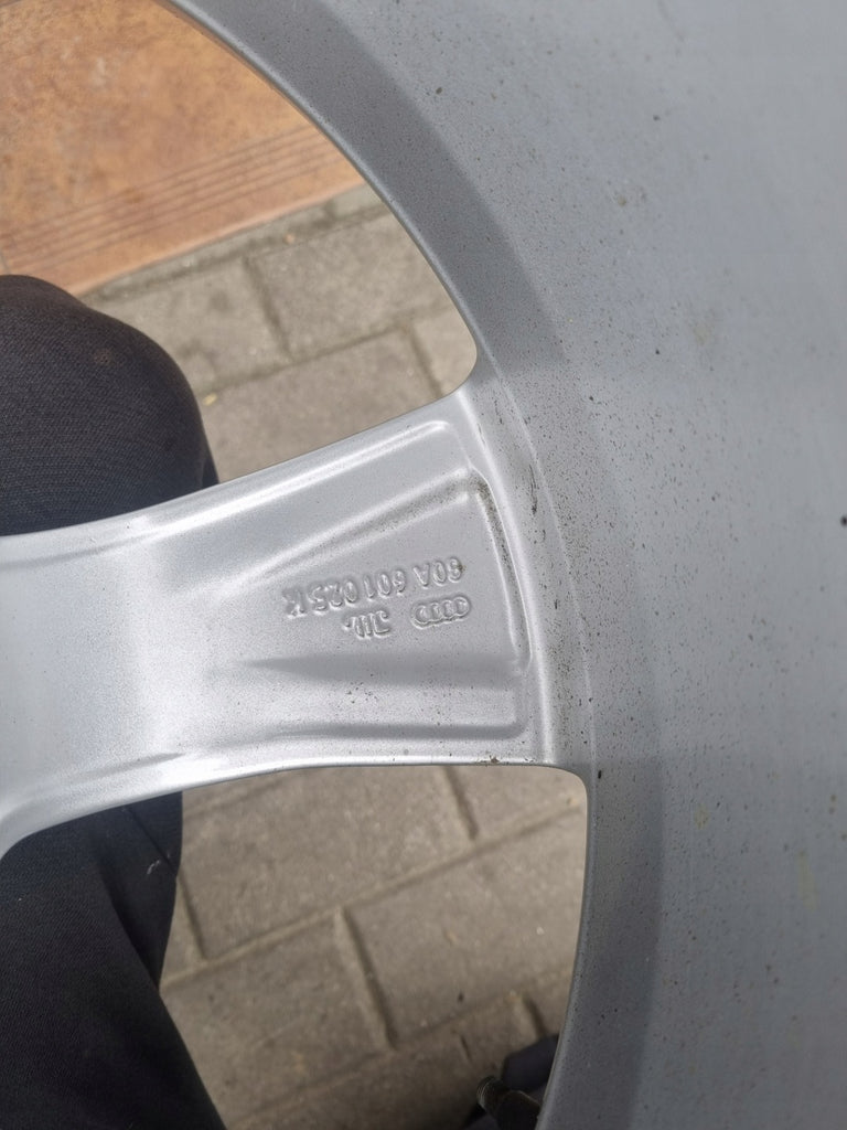 4x Alufelge 19 Zoll 7.0" 5x112 34ET Glanz Silber 80A601025K Audi Rim Wheel FEL8646284120yi
