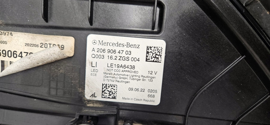 Frontscheinwerfer Mercedes-Benz A2069064803 Full LED Rechts oder Links