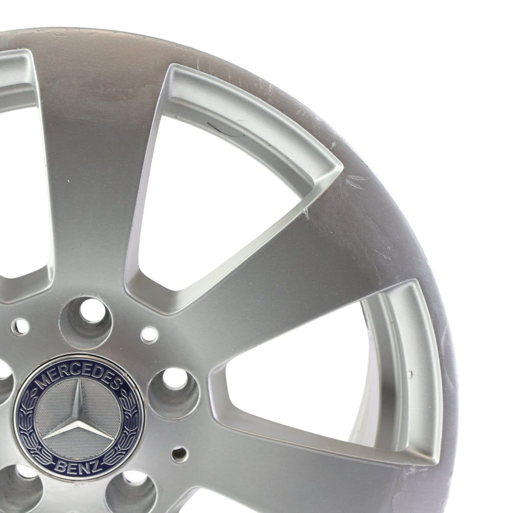 1x Alufelge 15 Zoll 7.0" 5x112 43ET Glanz Silber A2044011102 Mercedes-Benz W204 FEL7239980420he