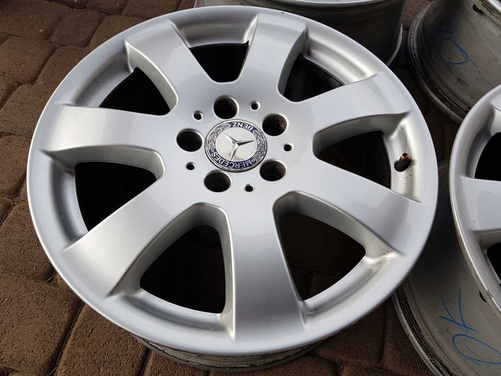 4x Alufelge 17 Zoll 7.5" 5x112 56ET Silber Mercedes-Benz Vito Rim Wheel