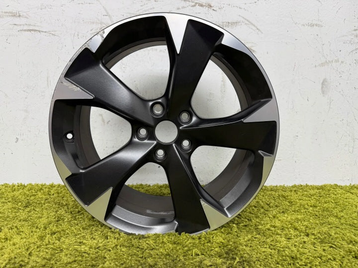1x Alufelge 18 Zoll 7.5" 5x112 46ET Glanz Schwarz 5FA601025H Cupra Leon FEL1020277666gr