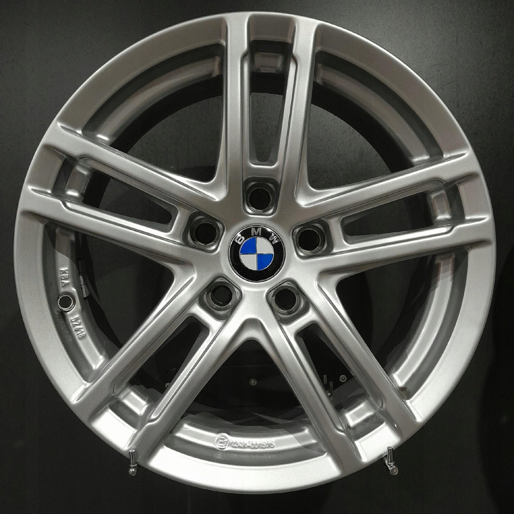 4x Alufelge 16 Zoll 6.5" 5x112 22ET Silber KBA52618 BMW 3 G21 G20 Rim Wheel FEL3484608574cg
