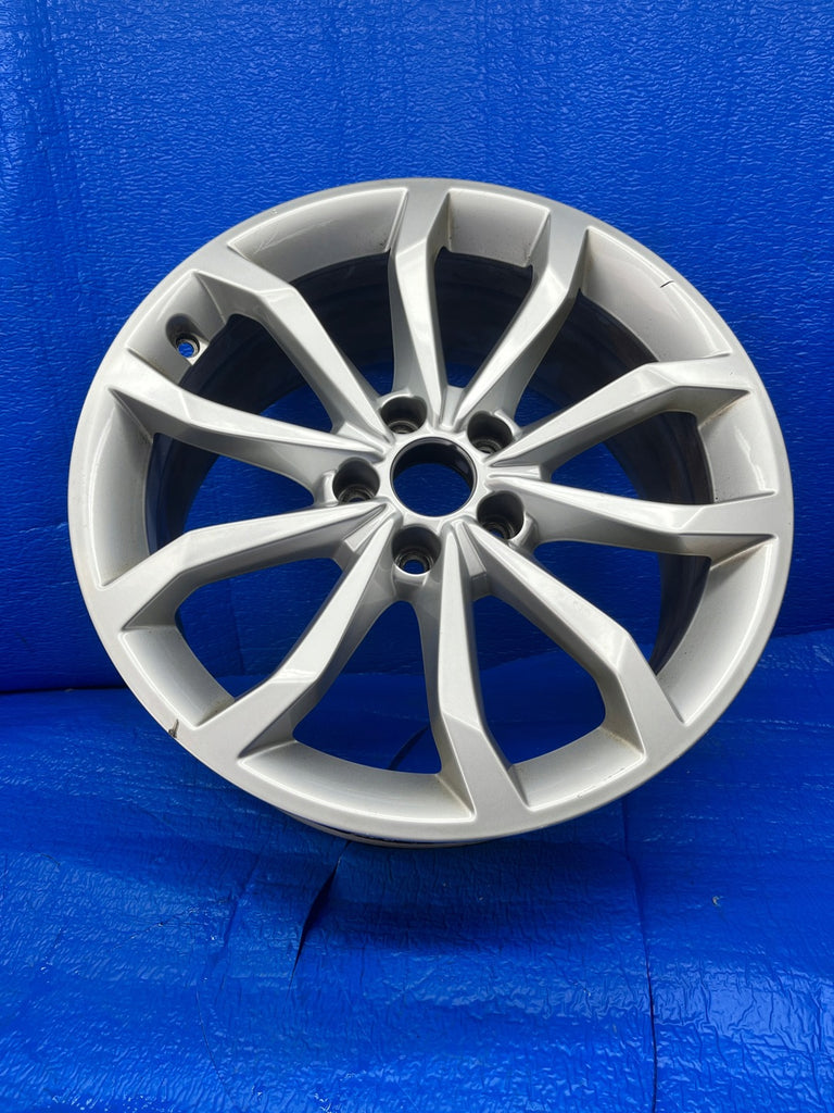 1x Alufelge 18 Zoll 8.0" 5x112 8W0601025H Audi A4 B9 Rim Wheel