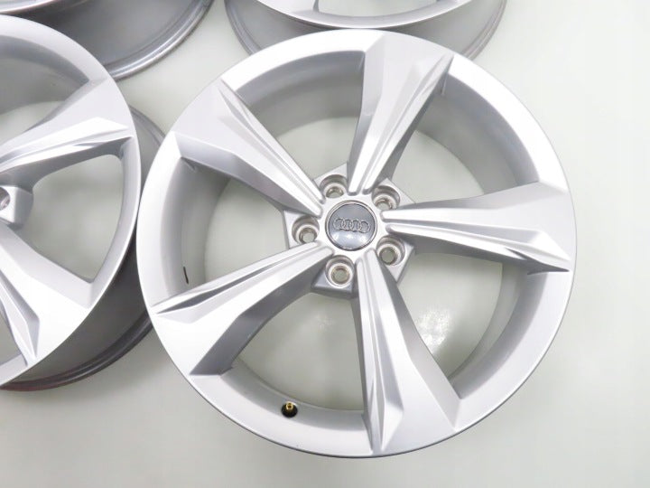 4x Alufelge 19 Zoll 7.0" 5x112 34ET Glanz Silber 80A601025 Audi C8 B8 Rim Wheel FEL9607770079bx